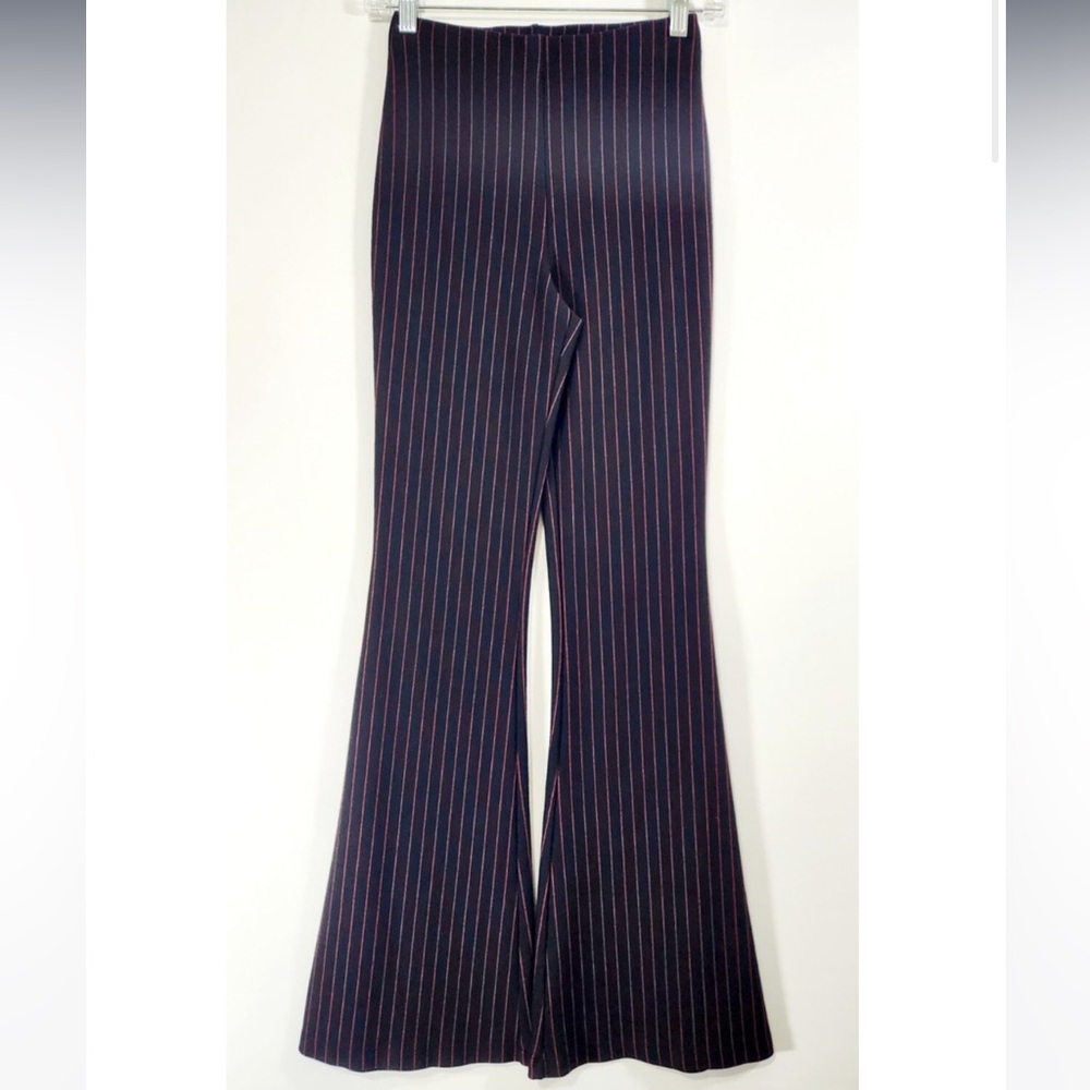 Striped Flare/Bootleg Pants
